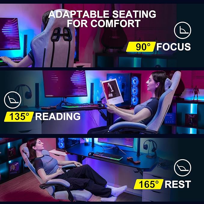 GTPLAYER Gaming Chair, Computer Office Chair - Image 5