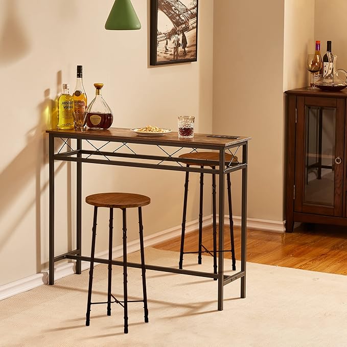 VECELO 39.4In Narrow Sofa/Console Table - Image 6