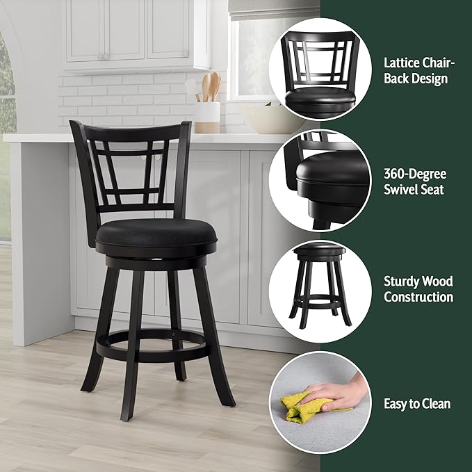 Hillsdale Fairfox Swivel Stool - Image 9