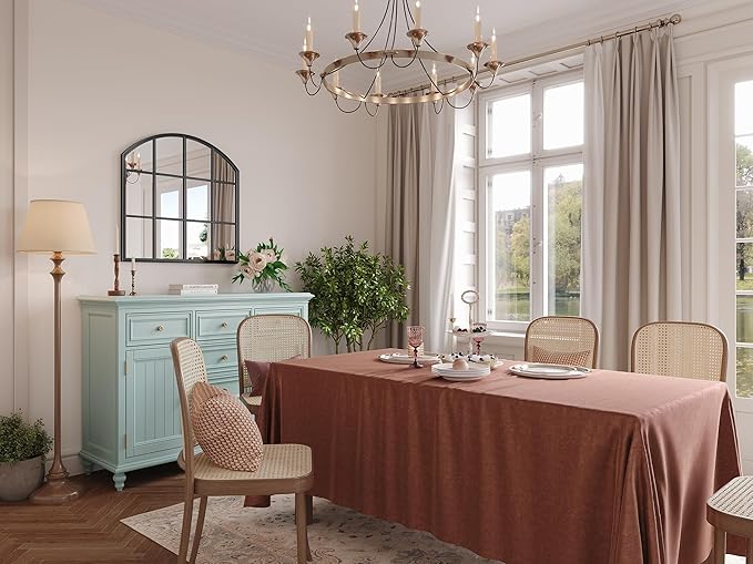 Wide Window Pane Mirror, Large Grid Wall Mirrors - Image 4