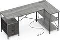 Huuger L Shaped Office Desk by Huuger