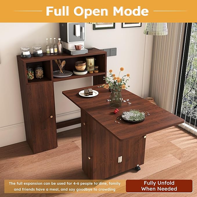 Ball & Cast Multifunctional Folding Dining Table - Image 7