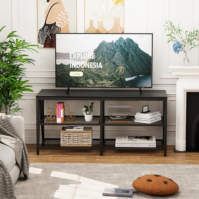 TV Stand for TVs up to 60 Inch, Entertainment Center for Living Room - Image 7