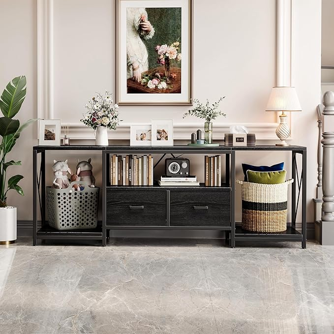 Homeiju TV Stand for TVs up to 75 Inch, Entertainment Center - Image 8