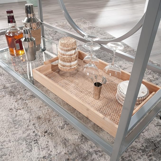 Sauder International Lux Bar Cart - Image 7
