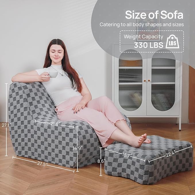 Giant Bean Bag Chair for Adults - Image 3