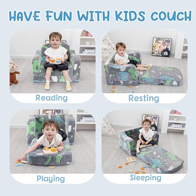Comfy Toddler Chair and Couch for Kids - Image 6