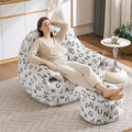 DAICO Bean Bag Chairs for Adults Comfy Accent Chair by DAICO