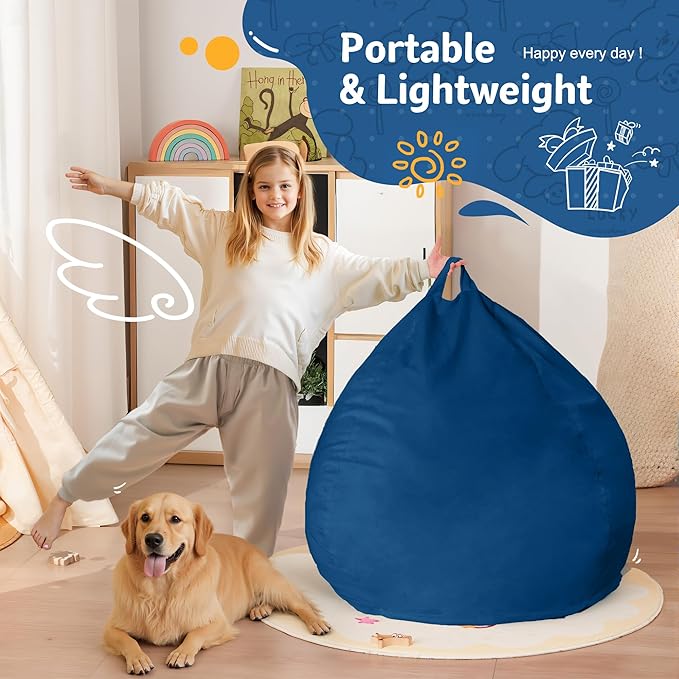 Homguava 2FT Bean Bag Chair: 2' Bean Bags - Image 5