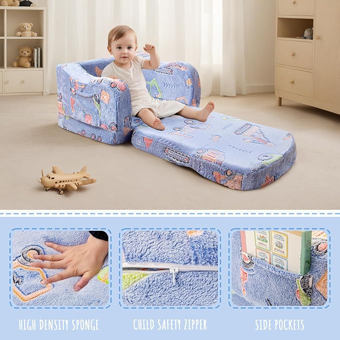 Thick Comfy Toddler Chair and Couch - Image 3