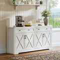 61'' Farmhouse Sideboard Buffet Cabinet by Lyromix