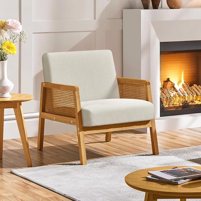 Yaheetech Accent Chair, Modern Armchair - Image 4