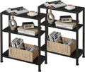 3-Tier Side Table Set of 2, Small End Table, Sofa Side Table by VANTIMO