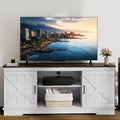 DWVO Farmhouse TV Stands for Living Room, Entertainment Center by DWVO