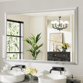 60x40 Inch Silver Bathroom Mirror by Briivuemodernmirrors