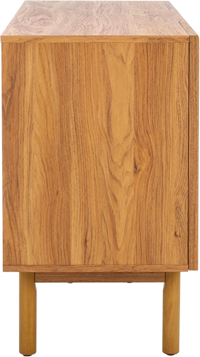 SAFAVIEH Aino TV Stand for up to 60" Flatscreen – Oak Brown - Image 5