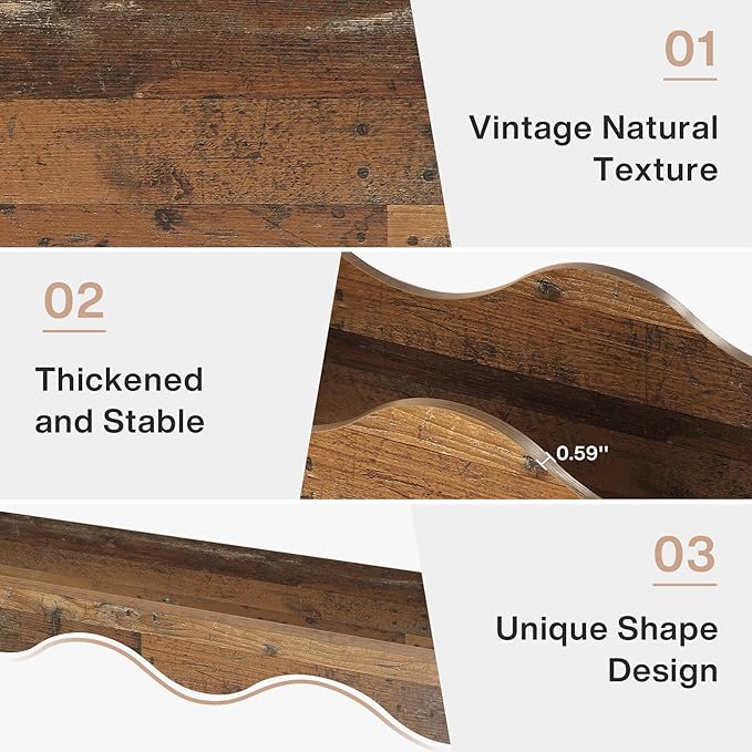 Tribesigns 63 Inches Farmhouse Console Table - Image 9