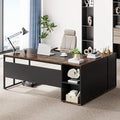 Tribesigns 71 inch Executive Desk, L Shaped Desk by Tribesigns