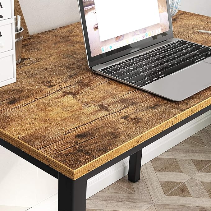 DlandHome 31.5 inch Computer Desk Home Office Table Writing Desk Study Table - Image 4
