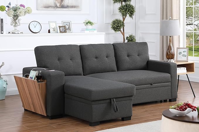 Devion Furniture Maison 4-in-1 Convertible L Shaped Couch - Image 6