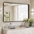 Large Bathroom Mirror 30x56 inch, Gorgeous Deep Frame Wall Vanity Mirror by VooBang