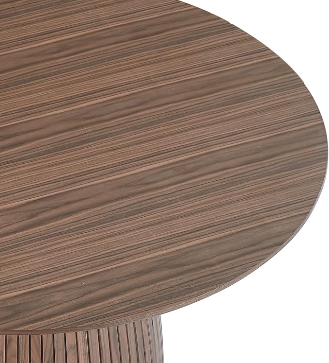 Modern Wooden Mushroom-Shape Round Dining Table, Home Kitchen Furniture - Image 5
