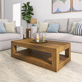 Plank+Beam Modern Rectangular Coffee Table by PlankBeam