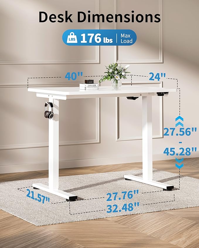 Okin Small Electric Standing Desk - Image 2