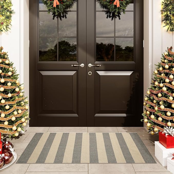 OJIA Front Door Rug 24"x51" Halloween Doormat Washable Fall Front Door Mat - Image 9