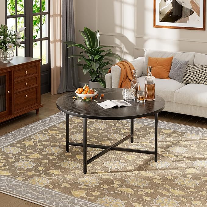 Round Coffee Table, Modern Design Living Room Tables by FAMIDGE