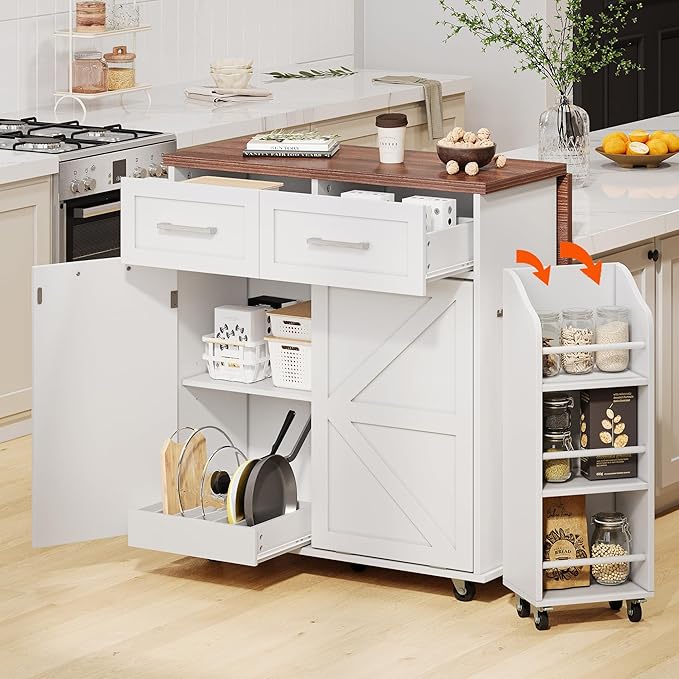 Ball & Cast Farmhouse Kitchen Island by BallCast