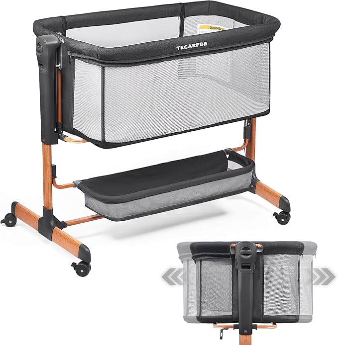 Baby Bassinet, 3 in 1 Bedside Sleeper by Tecarfbb