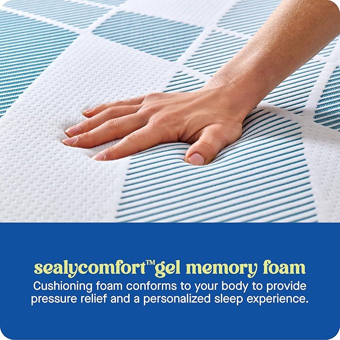 Sealy Dreamlife 12” Hybrid Mattress-in-a-Box, Twin XL, SealyComfort Gel Memory - Image 4