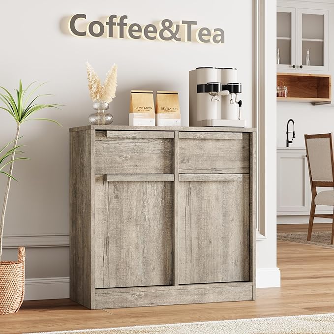 GarveeHome Sideboard Buffet Cabinet - Image 4
