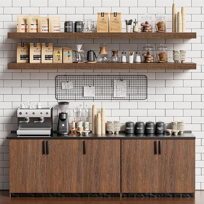 Heimlove 55 Inch Long Floating Shelves - Image 7