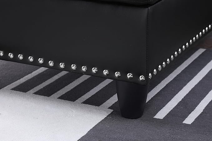 Ball & Cast 98" L Shaped Sectional Couch - Image 9