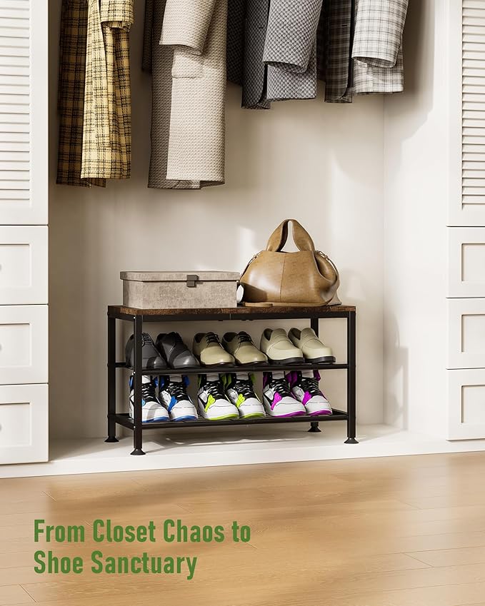 3-Tier Shoe Rack Bench - Image 7