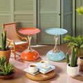 Stylish Hourglass Side Table by Unknown
