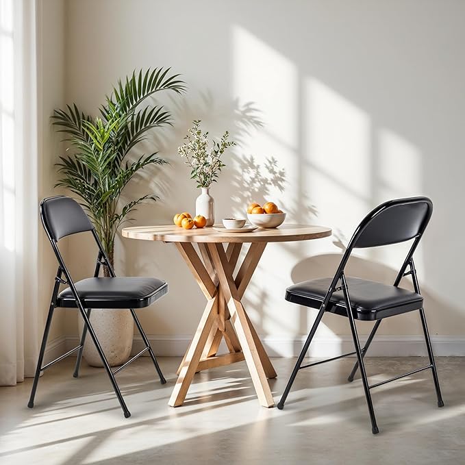 HealSmart 4 Pcs Folding Chairs - Image 7