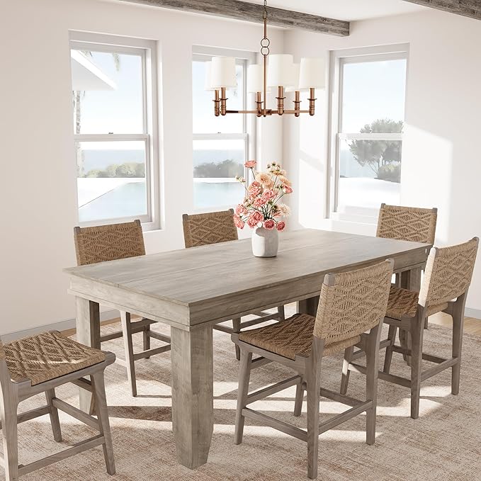 GarveeHome Farmhouse Dining Table - Image 3
