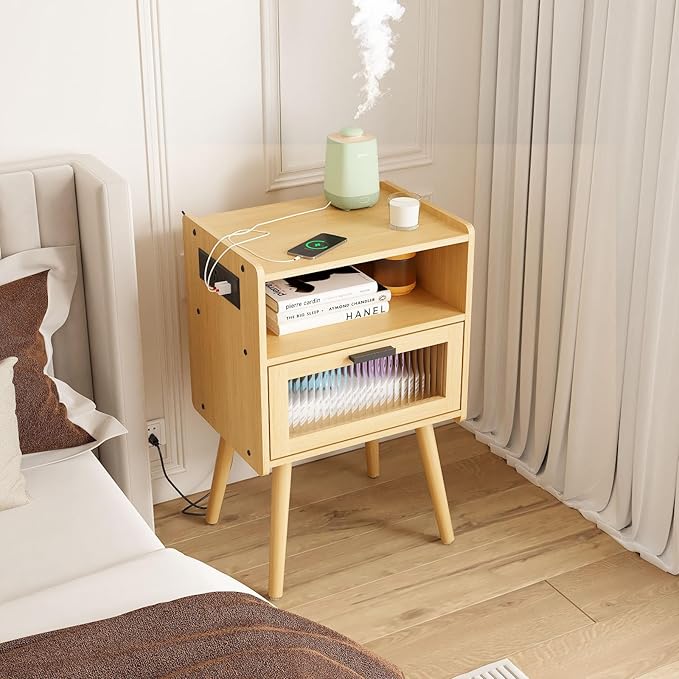 Mid Century Modern Nightstand - Image 4
