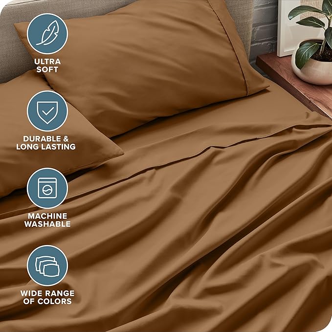 Bare Home California King Sheet Set - Image 4
