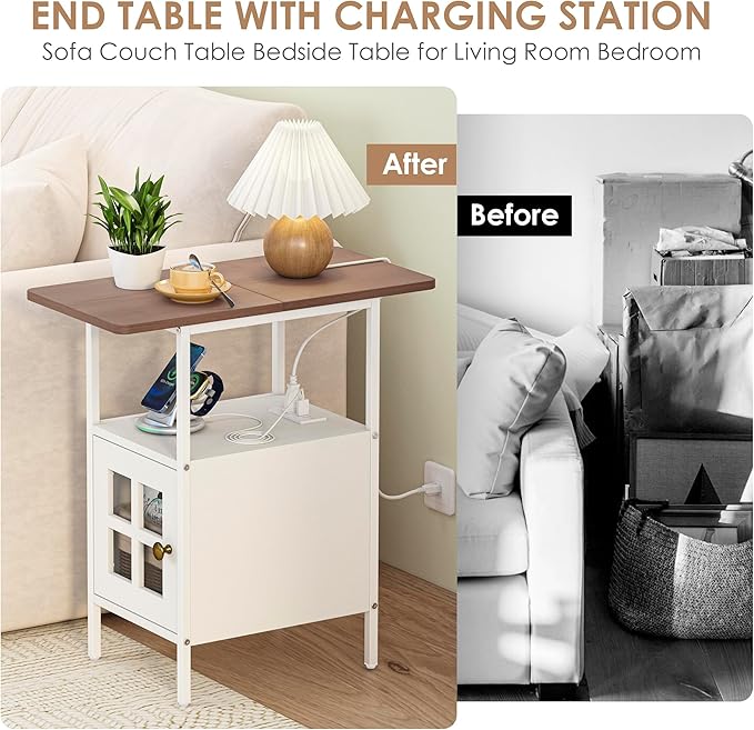 Farmhouse Narrow Side Table - Image 6