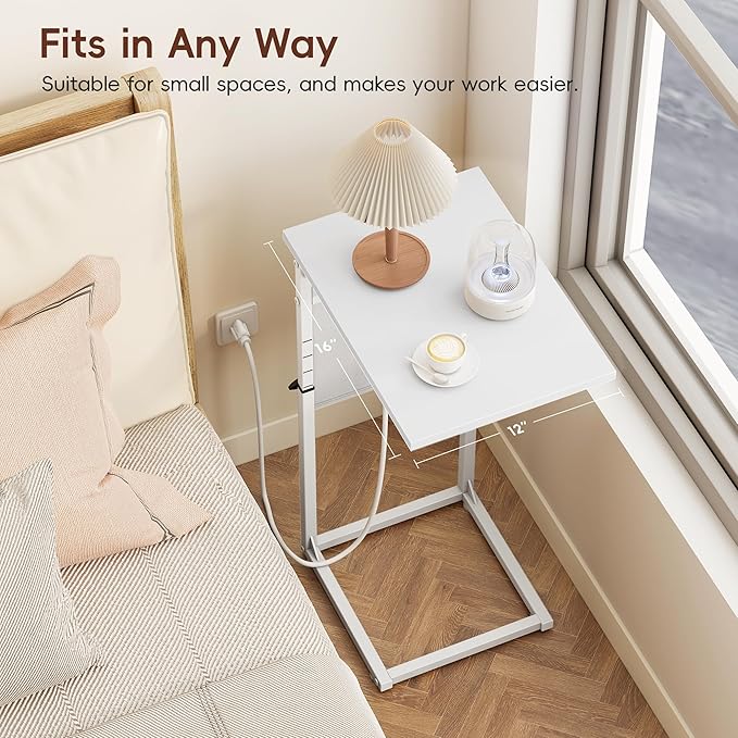 Vagusicc C Shaped End Table - Image 4