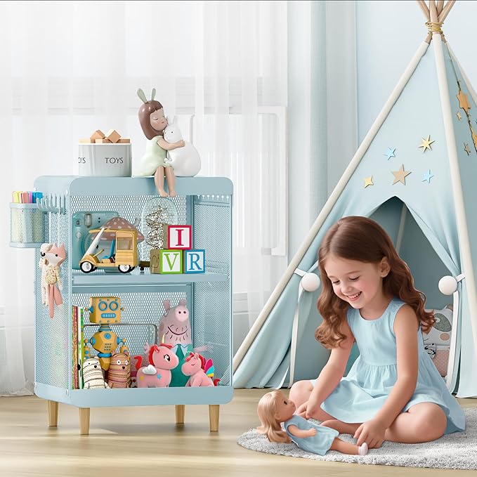 Kids Nightstand, Kids Bedside Table, Teen Girls Night Stand, Toddler Night Stand - Image 2