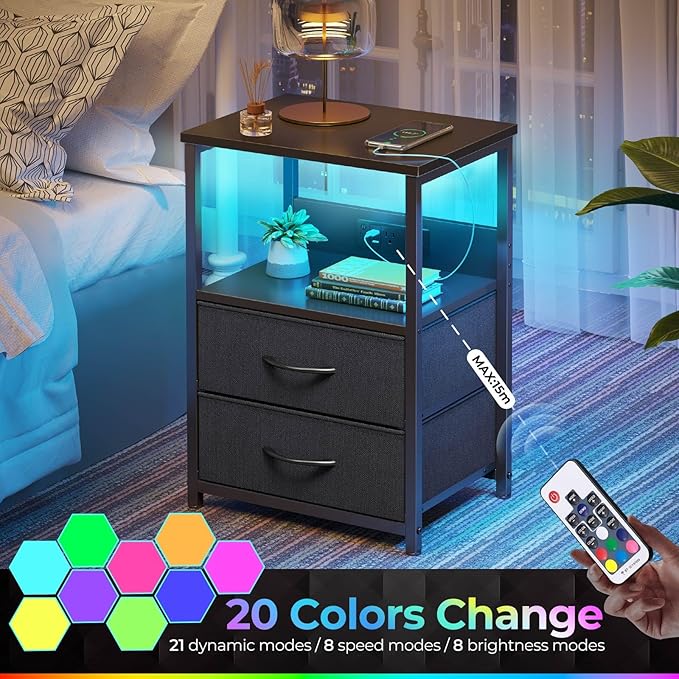 Seventable Nightstand Set of 2 - Image 4