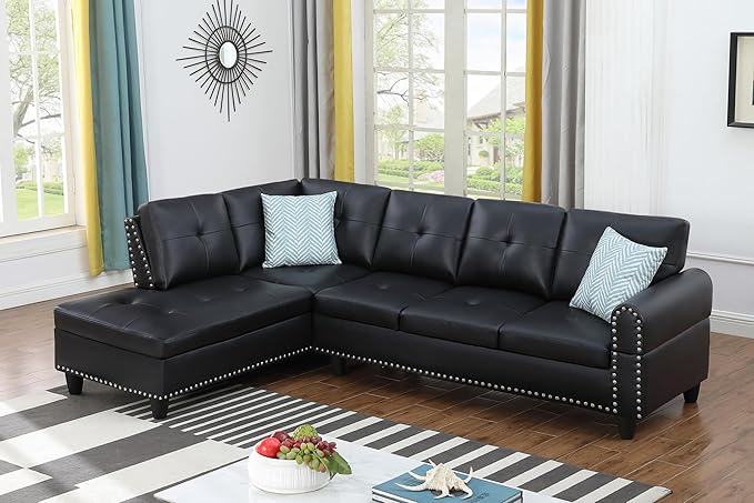 Ball & Cast 98" L Shaped Sectional Couch - Image 3