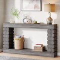 Tribesigns 70.8-Inch Long Console Table, Wood Entryway Table by Tribesigns