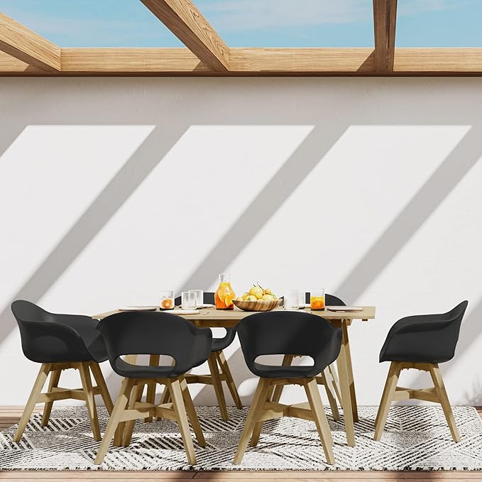 SIMPLIHOME Kona SOLID ACACIA WOOD 65 inch Wide Rectangle Contemporary Outdoor - Image 2