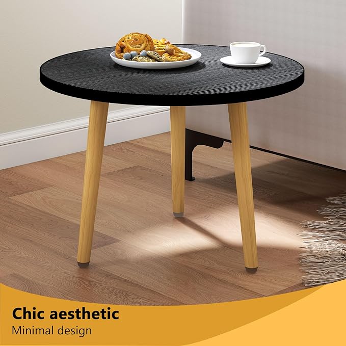Round Coffee Table Low Table - Image 7